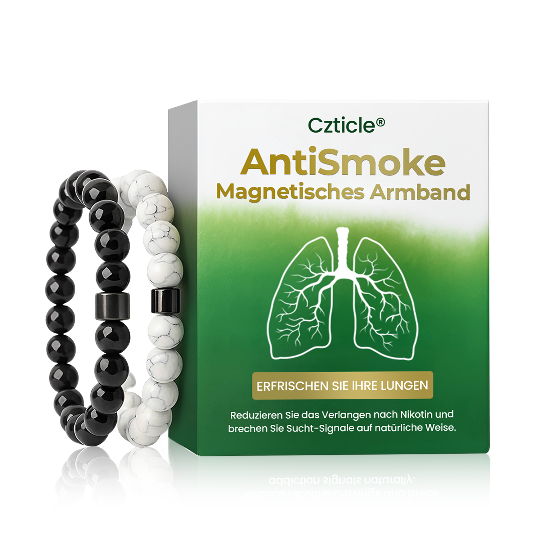 Czticle® AntiSmoke Magnetisches Armband🌿Unterbricht Nikotinsucht schnell – in nur 21 Tagen