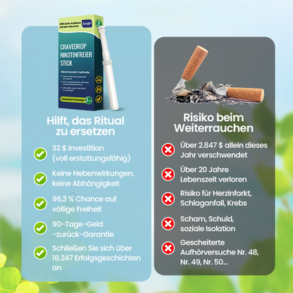 Timilk® CraveDrop Nikotinfreier Stick