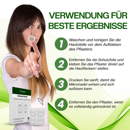 Timilk® ClinixClear Warzenentfernungs-Pflaster