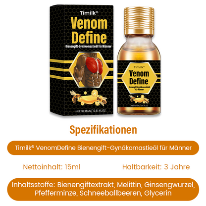 Timilk® VenomDefine Bienengift-Gynäkomastieöl für Männer (A)