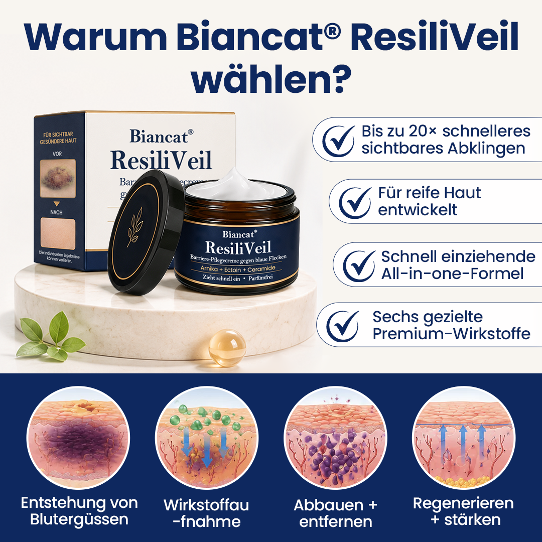Biancat® ResiliVeil Barriere-Pflegecreme gegen blaue Flecken