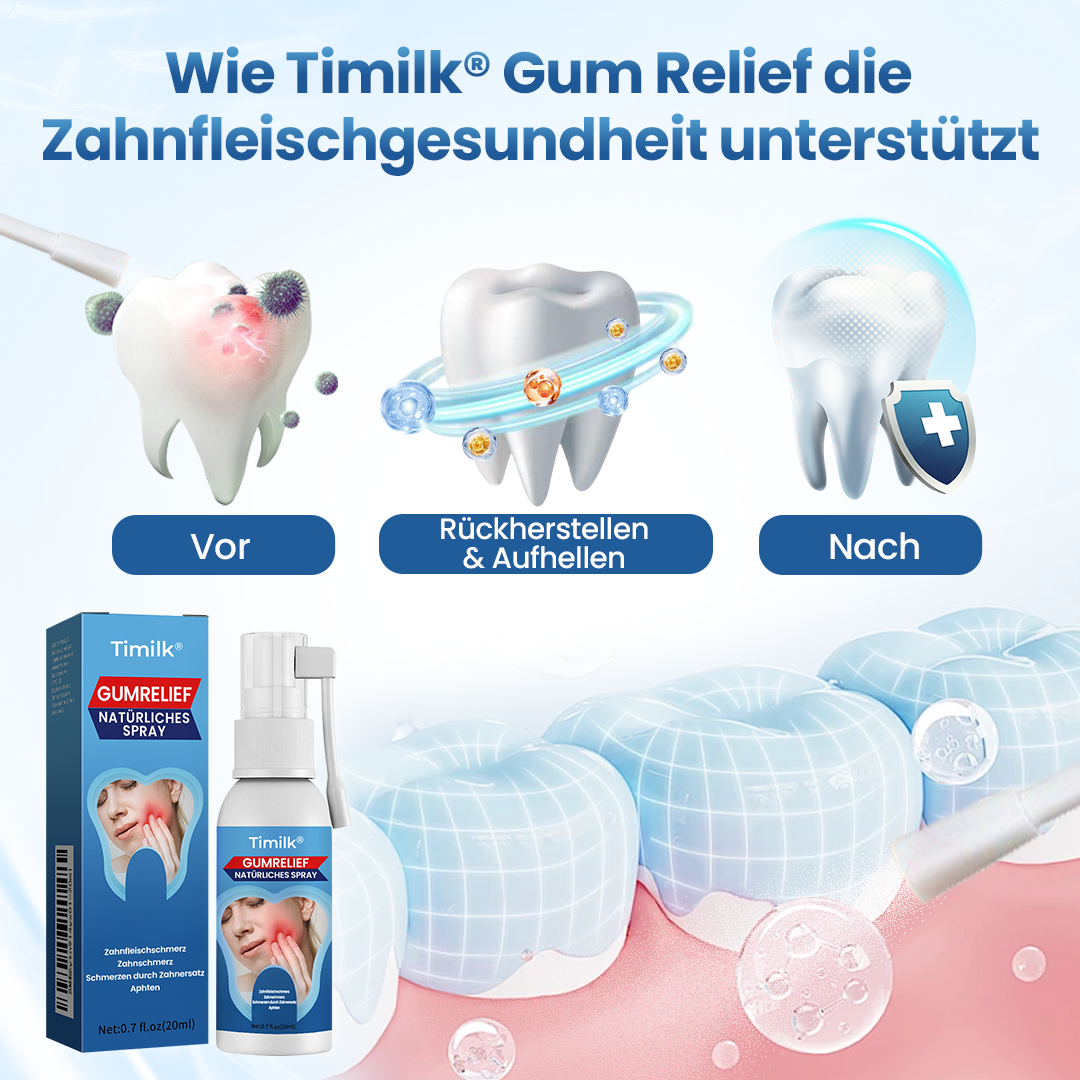 Timilk® GumRelief Natürliches Spray🔥