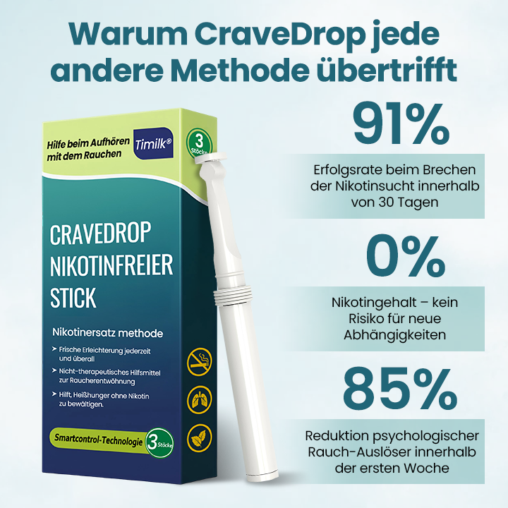 Timilk® CraveDrop Nikotinfreier Stick