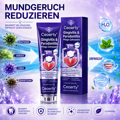 Ceoerty® Gingivitis & Parodontitis Pflege-Zahnpasta-