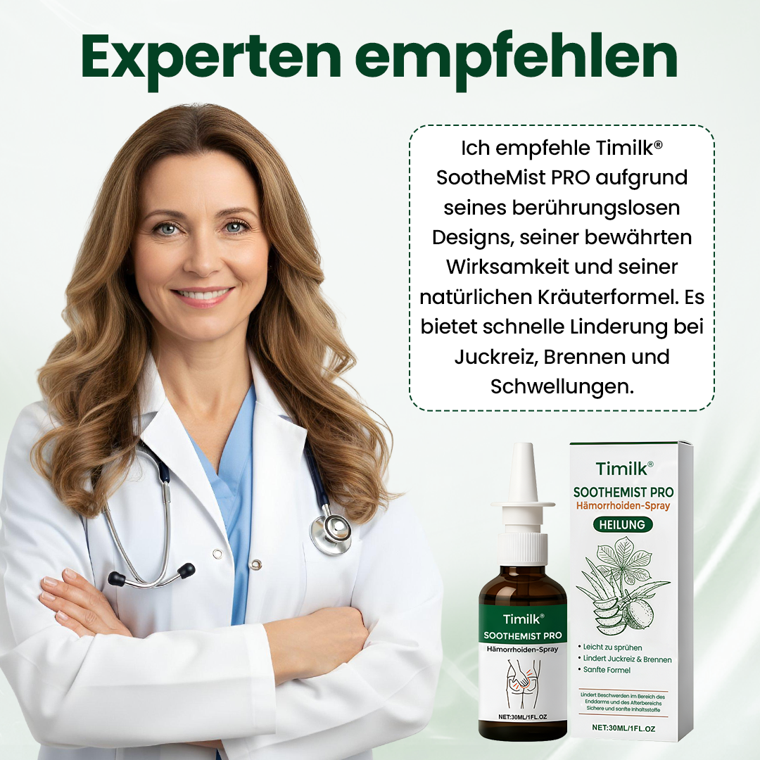 Timilk® SootheMist PRO Hämorrhoiden-Spray