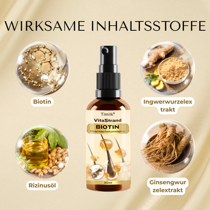 Timilk® VitaStrand Biotin Haarwachstumsspray-
