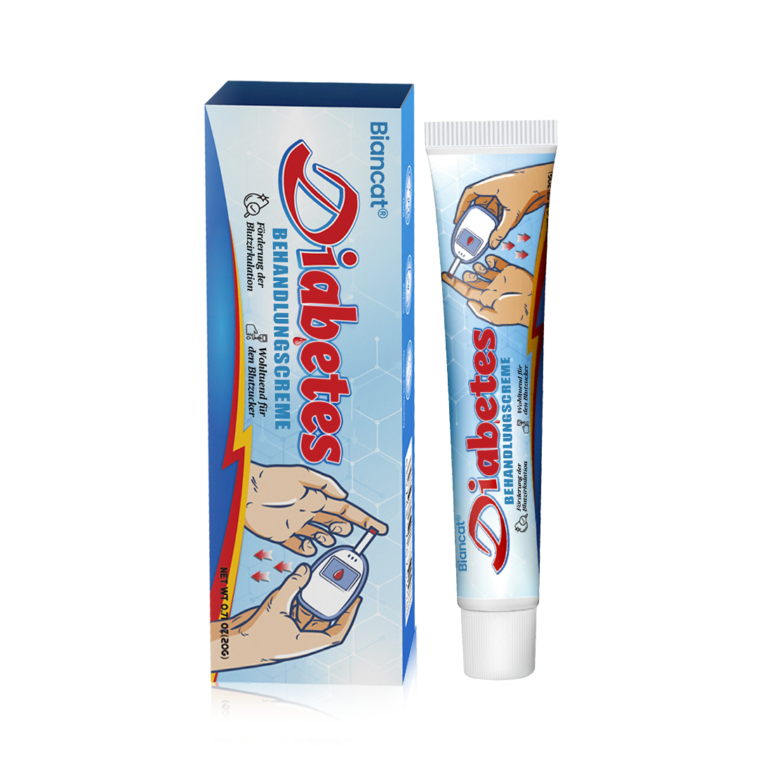 Biancat® VitaGluco Diabetes-Behandlungscreme✅Fördert schnellere Heilung diabetischer Wunden!