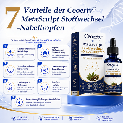 Ceoerty® MetaSculpt Stoffwechsel-Nabeltropfen 💠