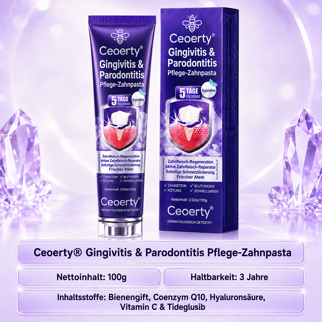 Ceoerty® Gingivitis & Parodontitis Pflege-Zahnpasta-