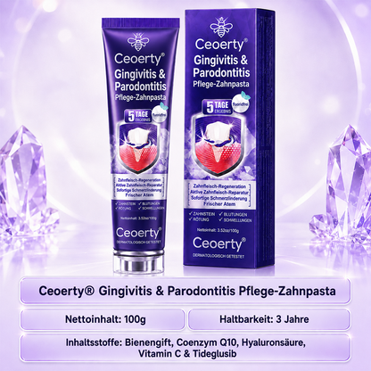 Ceoerty® Gingivitis & Parodontitis Pflege-Zahnpasta-