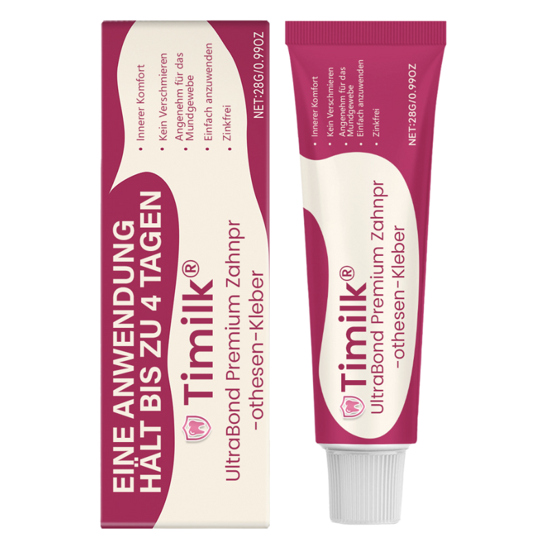 Timilk® UltraBond Premium Zahnprothesen-Kleber🔥