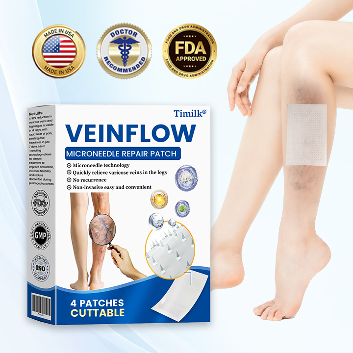 Timilk® VeinFlow Microneedle Repair Patch