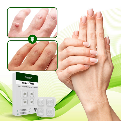 Timilk® ClinixClear Warzenentfernungs-Pflaster