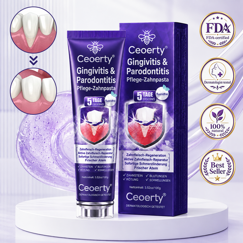 Ceoerty® Gingivitis & Parodontitis Pflege-Zahnpasta-