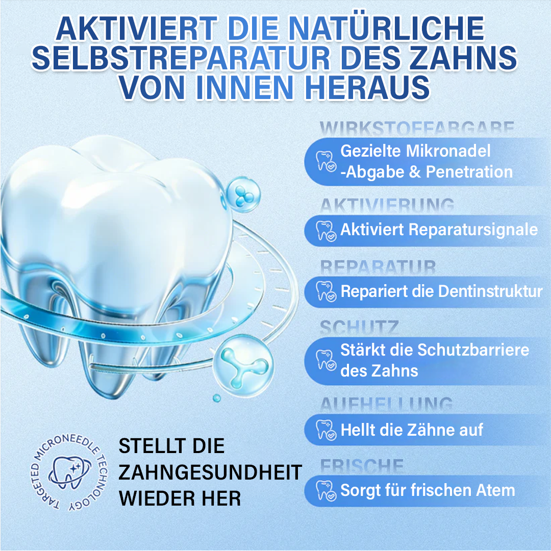 Ceoerty® Zahn- und Zahnfleischpflege – schnell lösliches Mikronadel-Pflaster✨