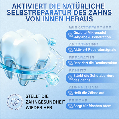 Ceoerty® Zahn- und Zahnfleischpflege – schnell lösliches Mikronadel-Pflaster✨