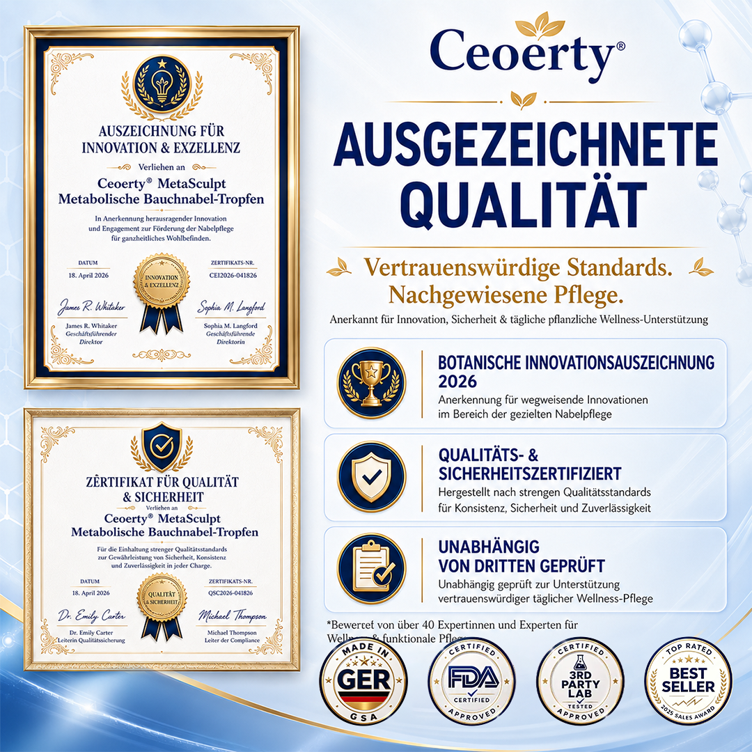 Ceoerty® MetaSculpt Stoffwechsel-Nabeltropfen 💠