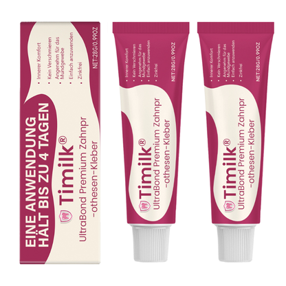 Timilk® UltraBond Premium Zahnprothesen-Kleber🔥