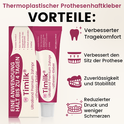 Timilk® UltraBond Premium Zahnprothesen-Kleber