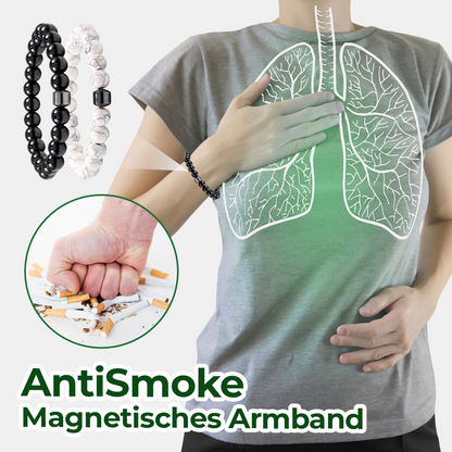 Czticle® AntiSmoke Magnetisches Armband ⚕️Unterbricht Nikotinsucht schnell – in nur 21 Tagen!