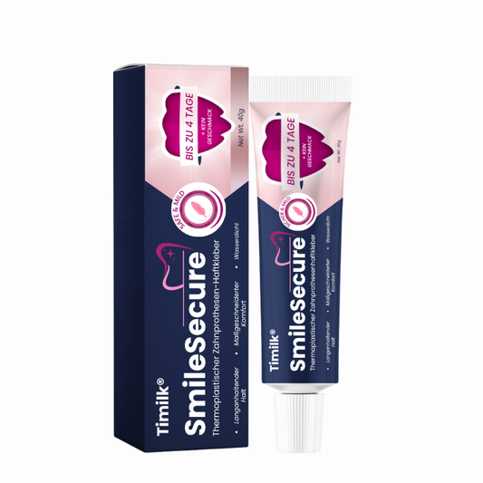 Timilk® SmileSecure Thermoplastischer Zahnprothesen-Haftkleber