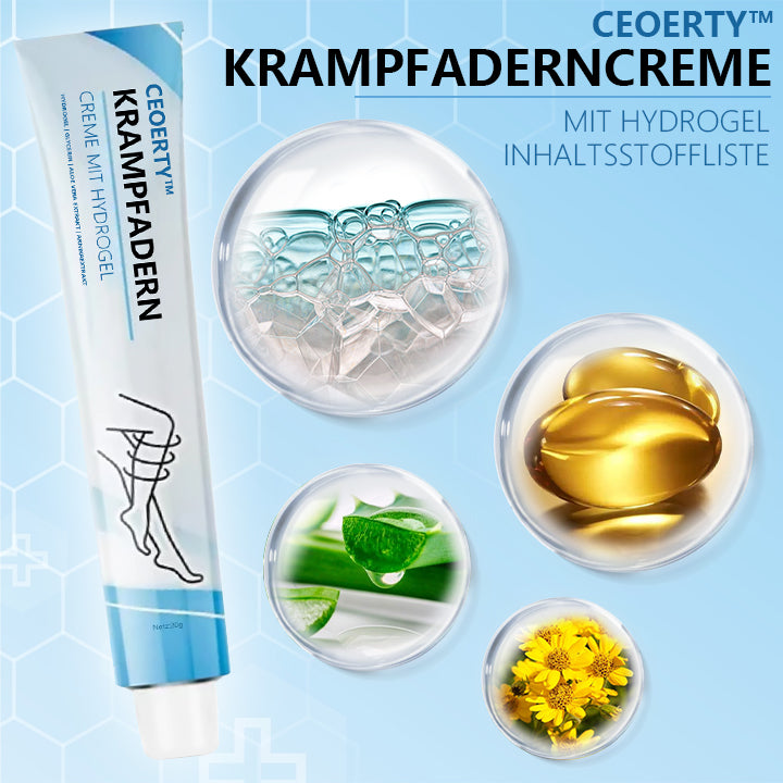 Ceoerty™ Krampfaderncreme mit Hydrogel