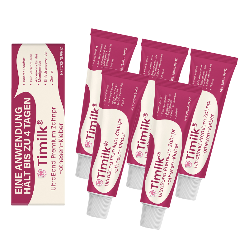 Timilk® UltraBond Premium Zahnprothesen-Kleber🔥