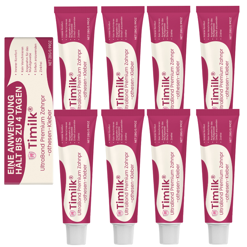 Timilk® UltraBond Premium Zahnprothesen-Kleber🔥