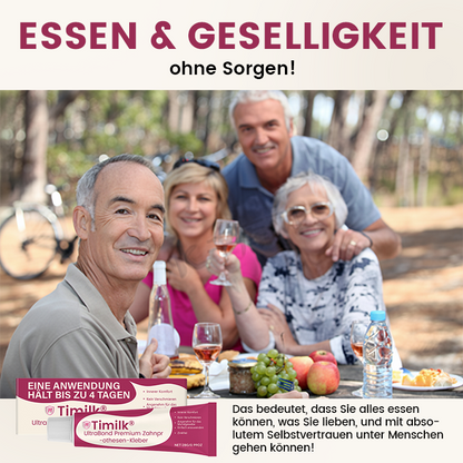 Timilk® UltraBond Premium Zahnprothesen-Kleber