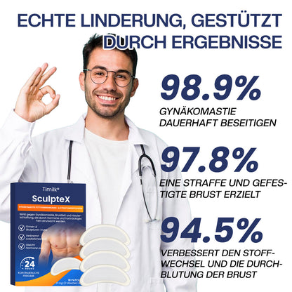 Timilk® SculptXX Gynäkomastie Fettverbrennungs- & Straffungspflaster