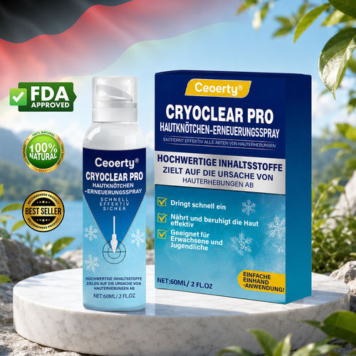 Ceoerty® CryoClear Pro Hauterneuerungs-Spray gegen Hautunebenheiten