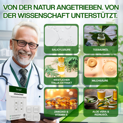 Timilk® ClinixClear Warzenentfernungs-Pflaster