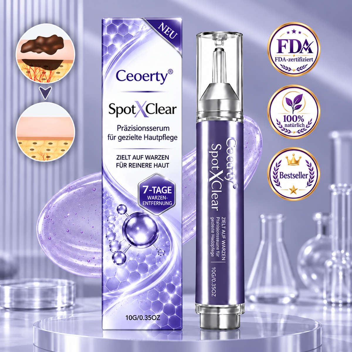 Ceoerty® SpotXClear Fortschrittliches Präzisionsserum für die Haut
